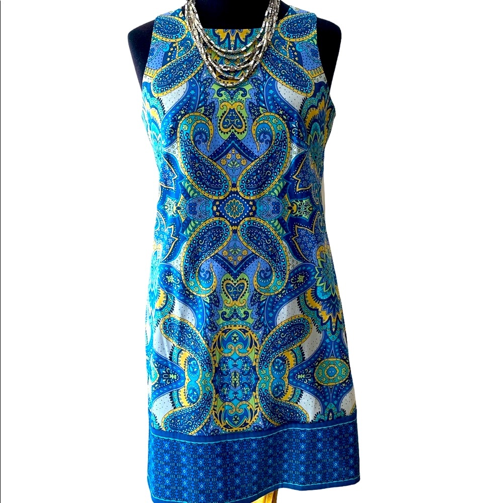 🆕NWT LONDON TIMES summer dress in gorgeous summery colors! Brand new with tags